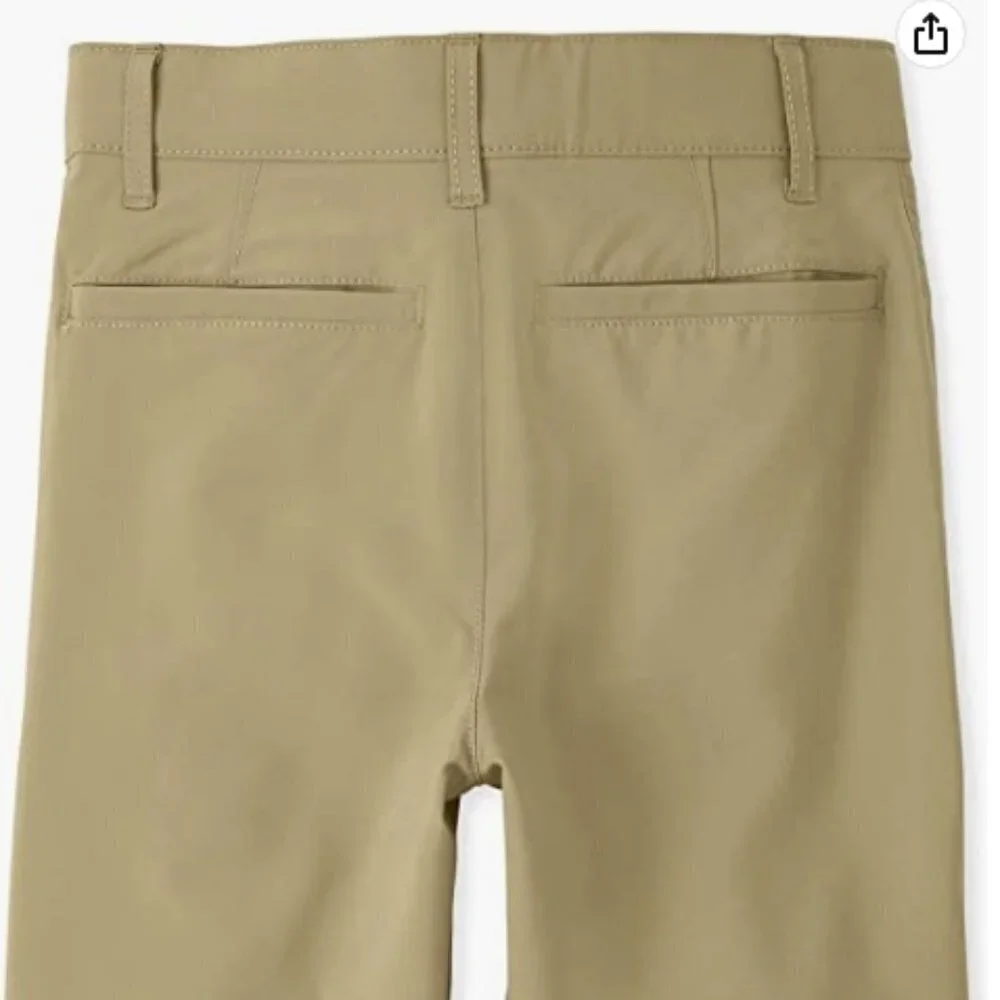 The Children's Place Boys' Uniform Quick Dry Chino Shorts, Size 12
